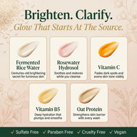 Fermented Rice & Rosewater Glow Cleanser