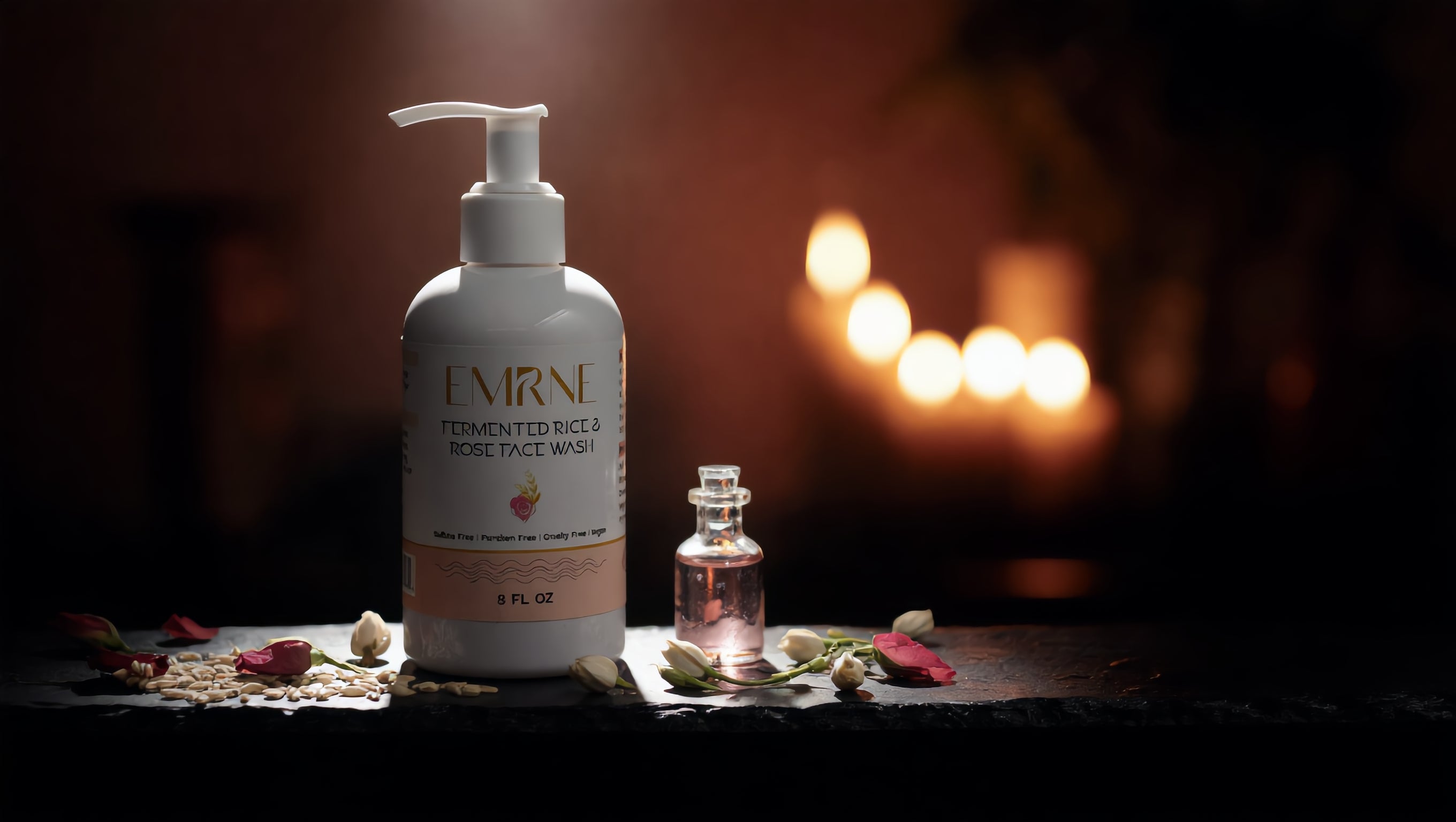 Fermented Rice & Rosewater Glow Cleanser