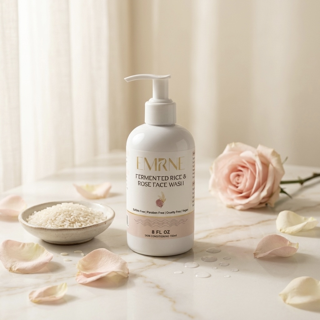 Fermented Rice & Rosewater Face Wash — view 1